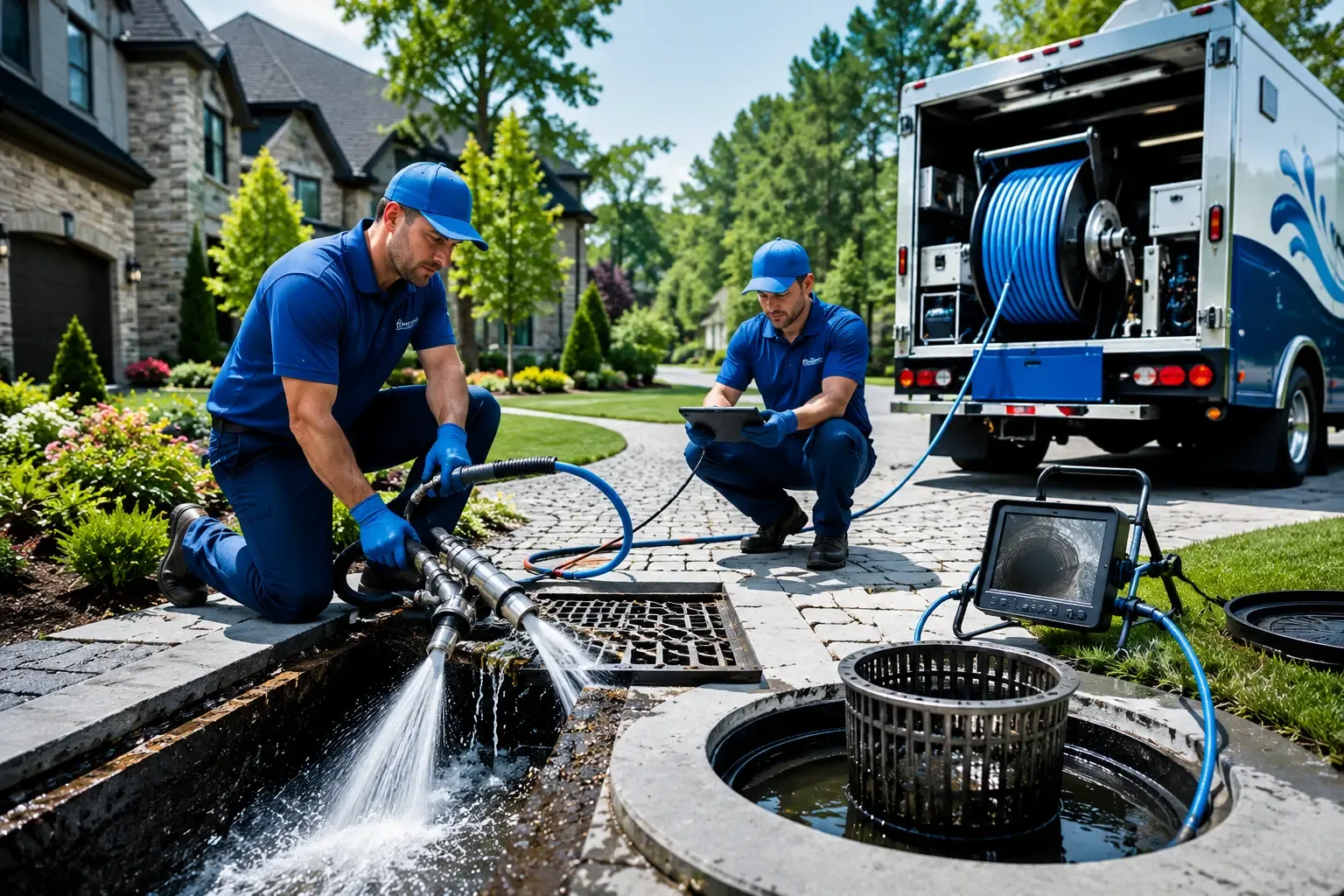 Local outdoor drain cleaning professionals in Big Wells, TX